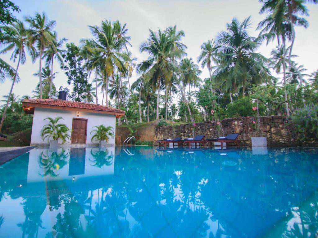 Thalpe Walawwa Heritage Villa Unawatuna Bagian luar foto